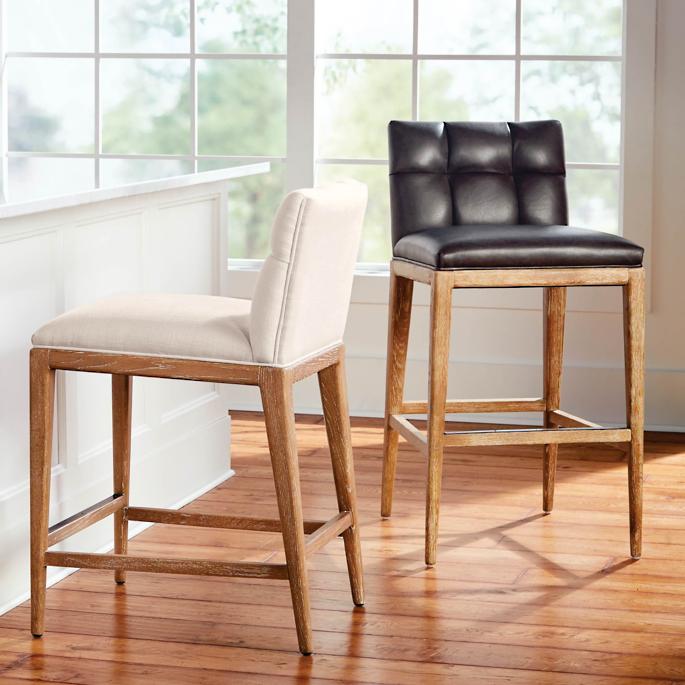 Gramercy Bar and Counter Stool without Arms - Customizable 